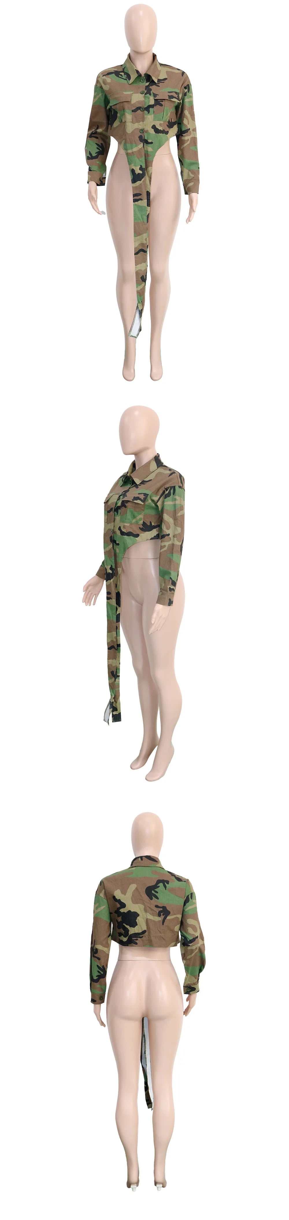 Short Camouflage Jacket