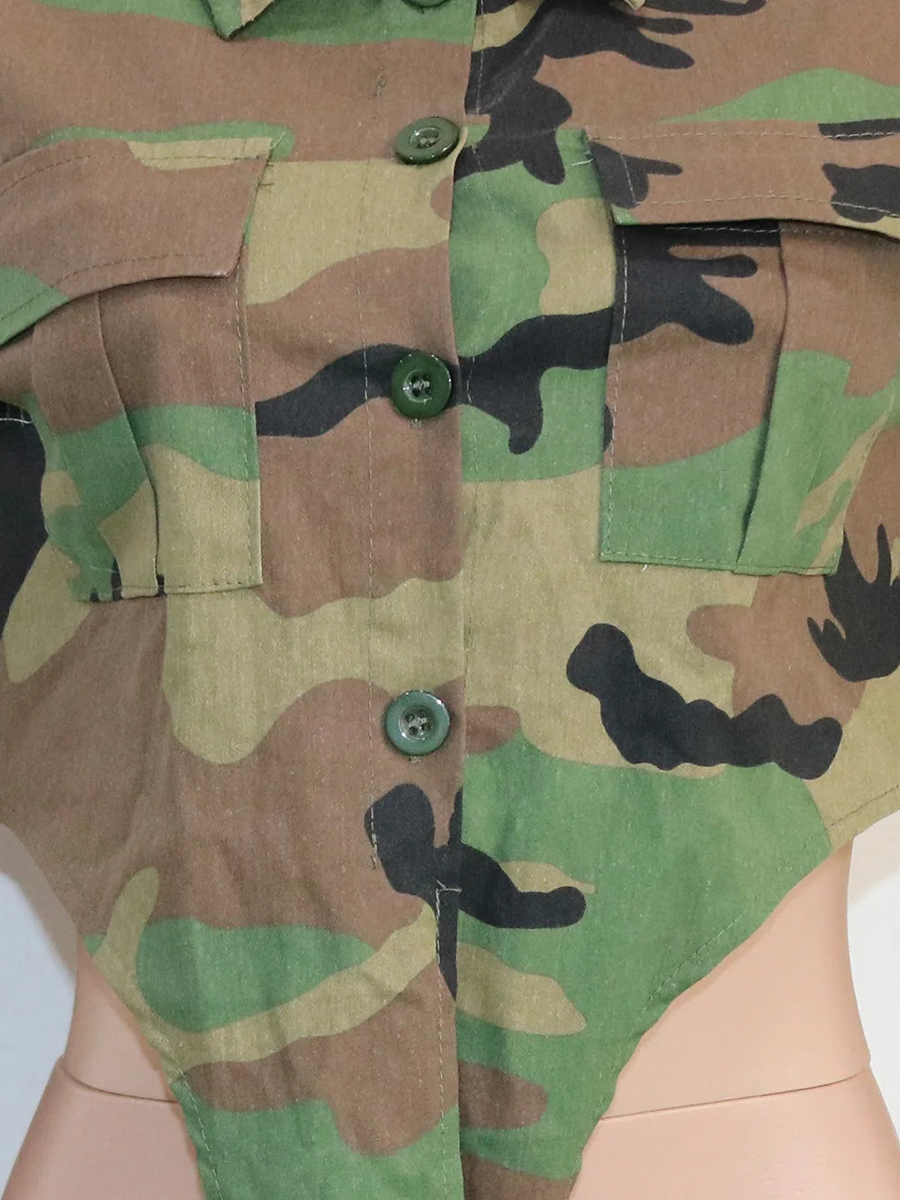 Short Camouflage Jacket