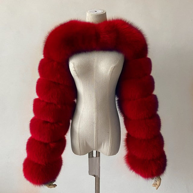 Faux Mink Femme Scarf