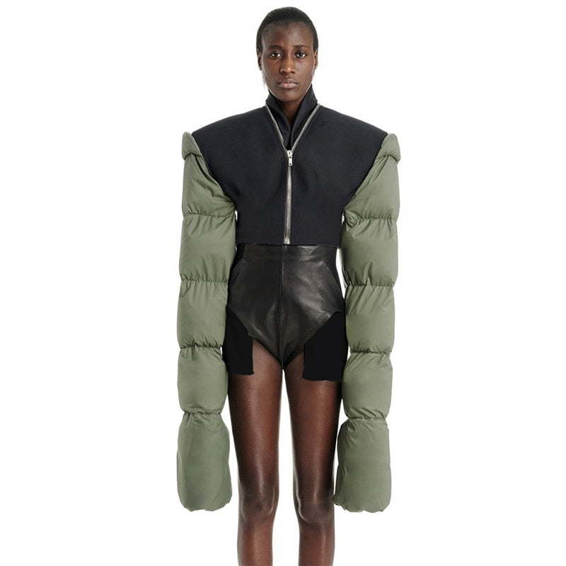 Cropped Puffer Jacket