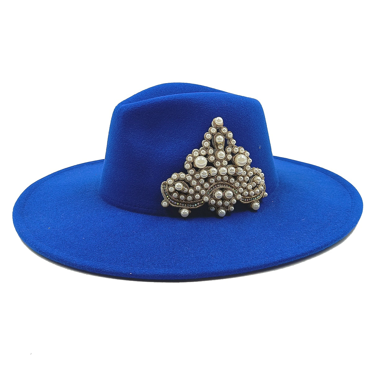 Pearly Derby Top Fedora