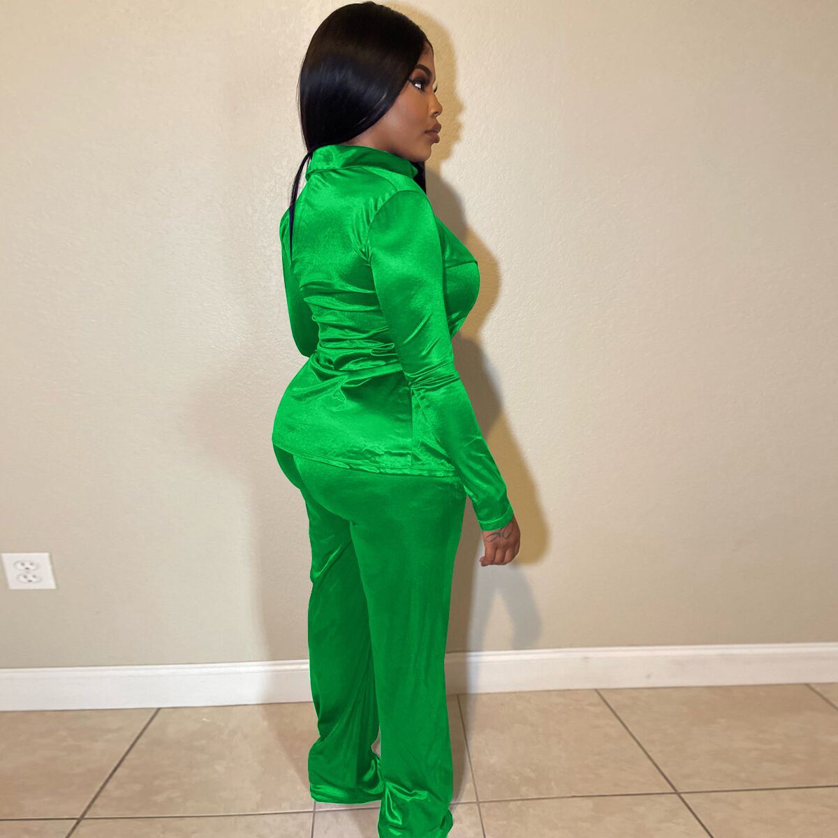 "Gloria" Satin 2 Piece Drawstring Set