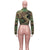 Camouflage Print Pocket Lapel Long Sleeve Short Jacket