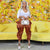Tree Fungus Ruffled Jogger Pants