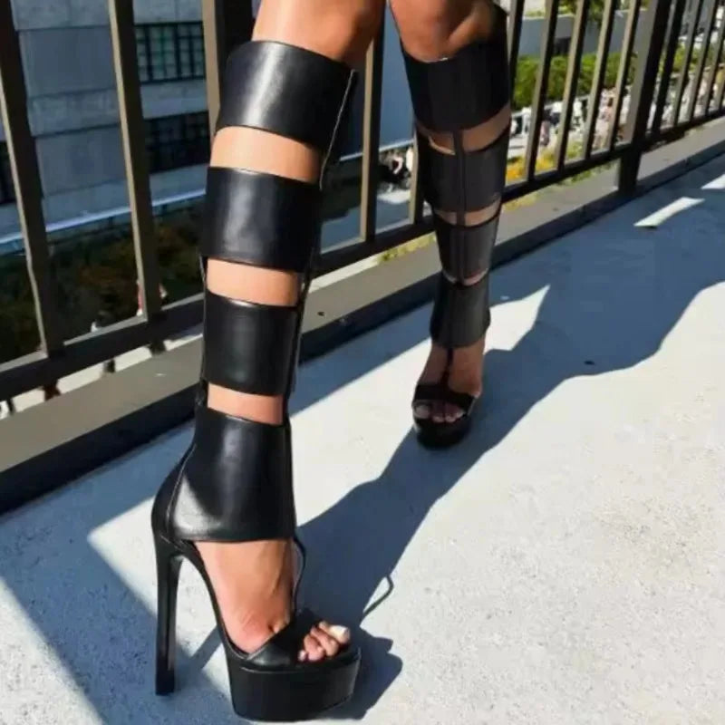 Gladiator Sexy Platform High Heels