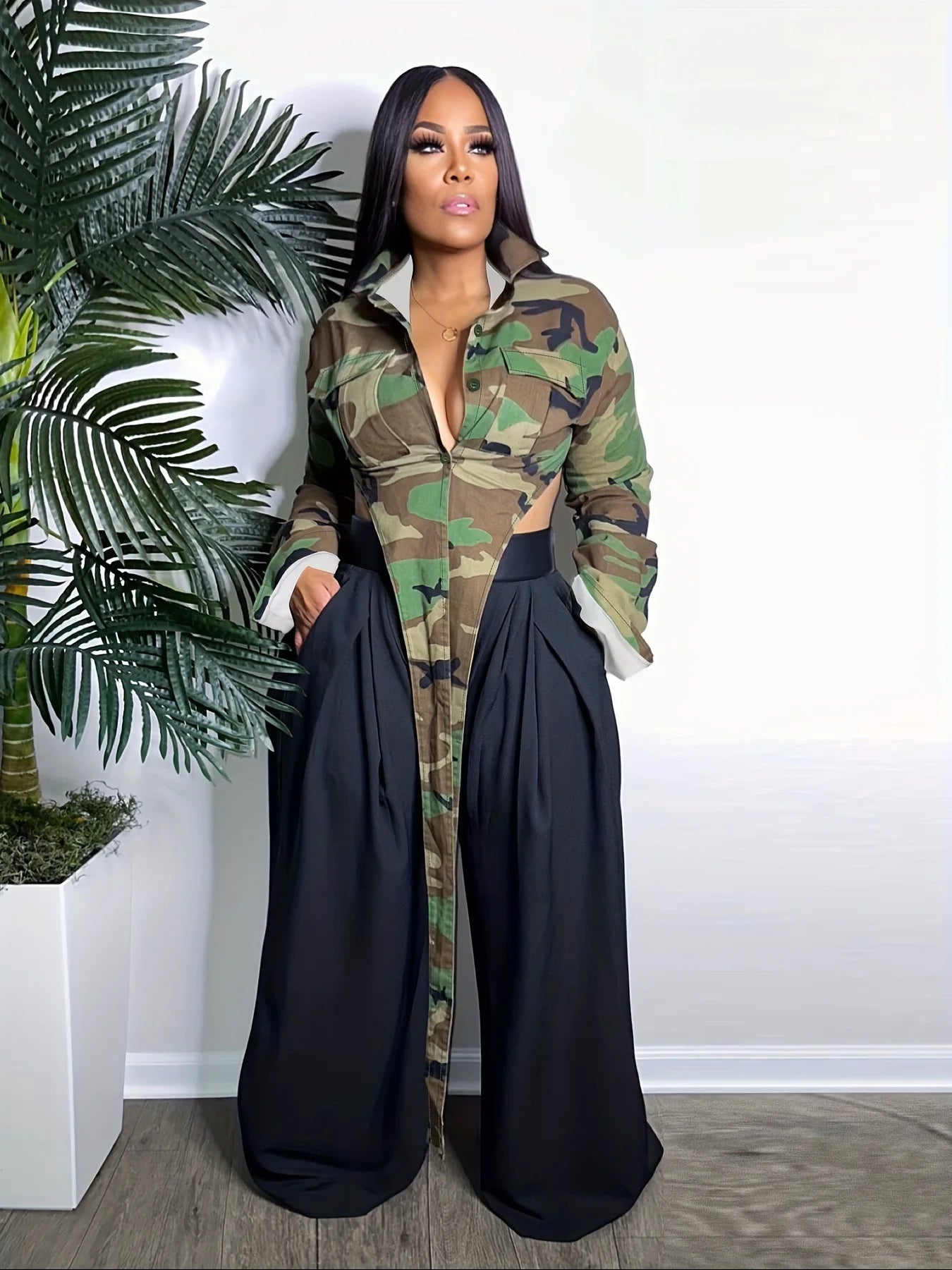 Short Camouflage Jacket