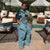 Denim Two Piece Wide Leg Set