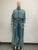 Denim Two Piece Wide Leg Set