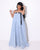 Straight Wide Leg Jumpsuit (Strapless with Belt)