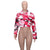 Camouflage Print Pocket Lapel Long Sleeve Short Jacket