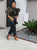 Camouflage Puffer Sleeve Top