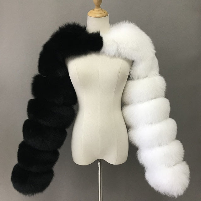 Faux Mink Femme Scarf