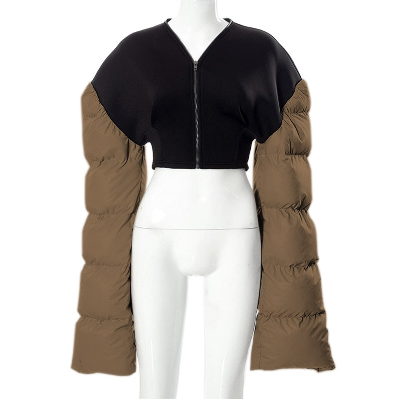 Cropped Puffer Jacket