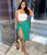High Side Split Tie Skirt
