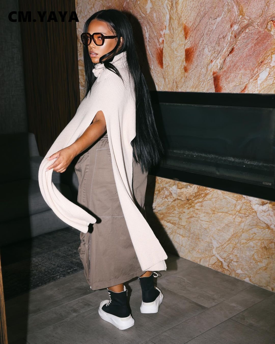 Slim Thick High Waist Maxi Skirt