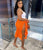 High Side Split Tie Skirt