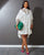 " Hot Tottie" Diamond Open Stitch Loose Dress