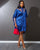 " Hot Tottie" Diamond Open Stitch Loose Dress