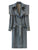 Denim Double Layer Sashes Coat