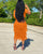 " Tassel Me Around" Midi Skirt & Shirt