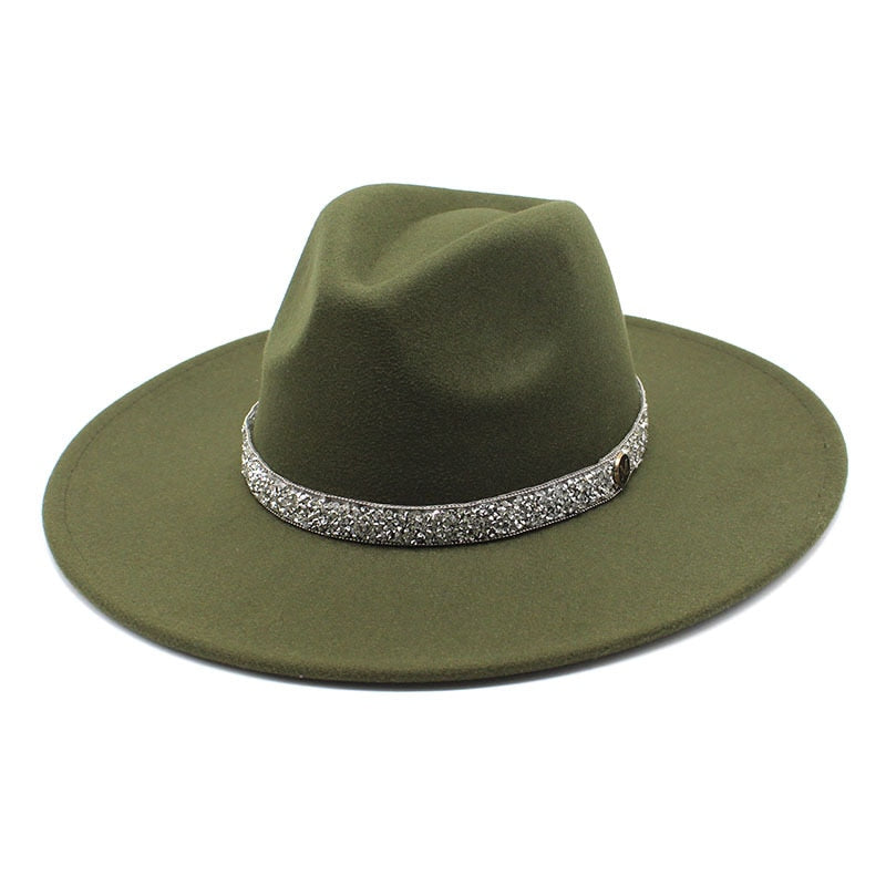 Pearly Derby Top Fedora