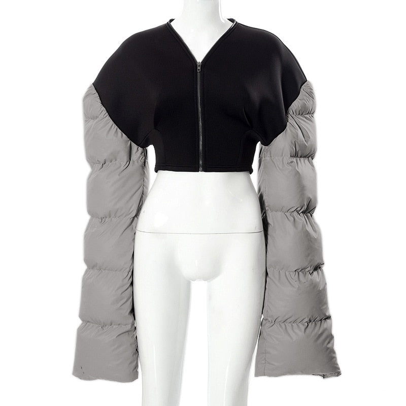 Cropped Puffer Jacket