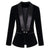LONG SLEEVE VELVET BLAZER