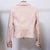 Faux Leather Motorcycle Biker Jacket