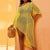 Plus Size Tilted Beach Cover Up