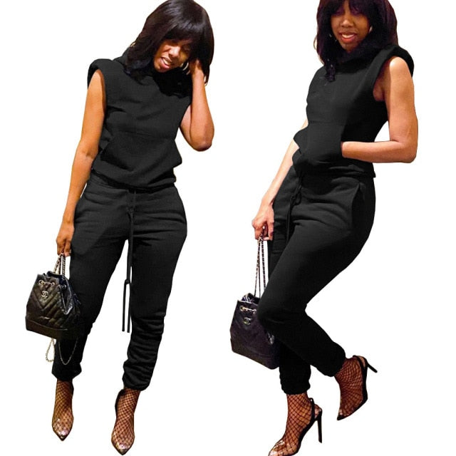 Hooded Two Piece Set