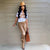 Skinny High Waist Bodycon Pants